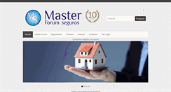 Desktop Screenshot of masterforum-seguros.com